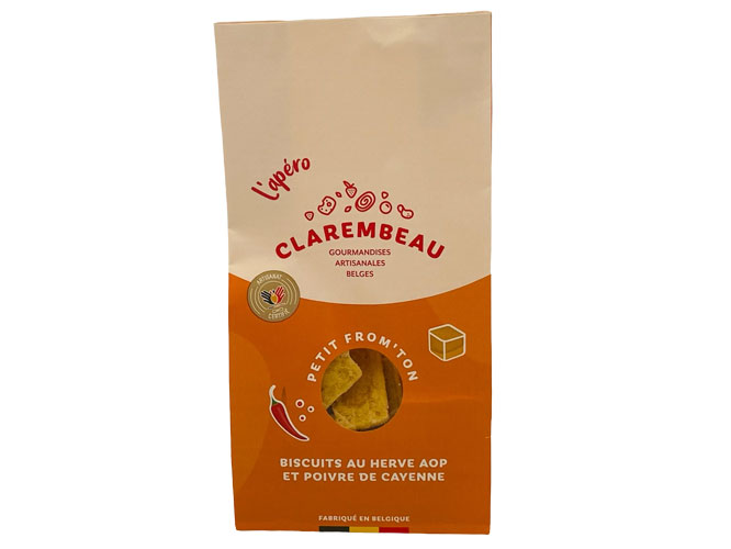 Biscuits herve poivre Confiserie Clarembeau