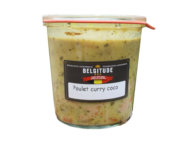 Poulet curry jaune Belgitude
