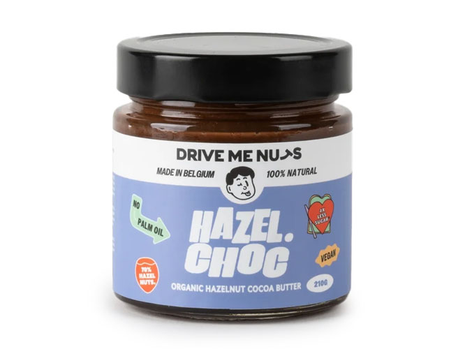 Hazelnut Chocolate nut butter Drive Me Nuts