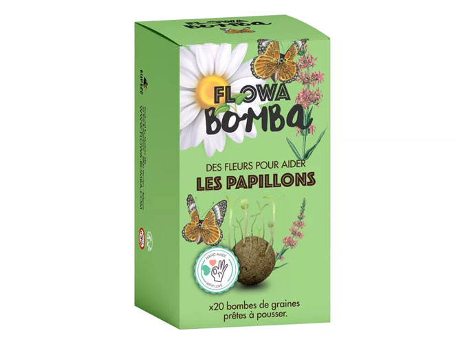Flowa Bomba - Papillons Les P'tites Apicultrices