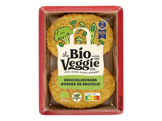 Burger brocoli The Bio Veggie Company