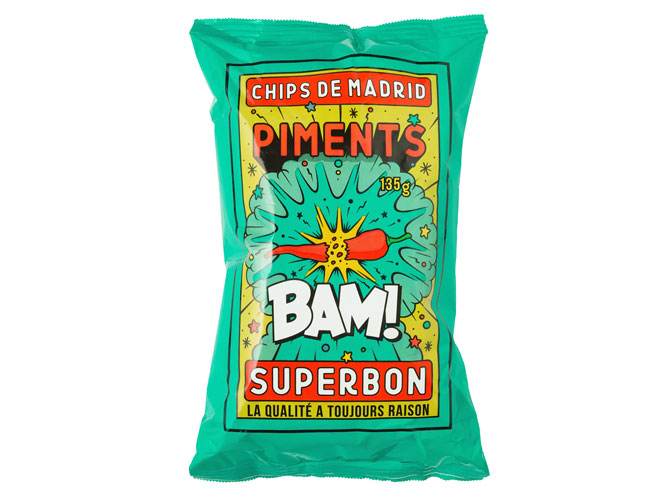 Chips piments 