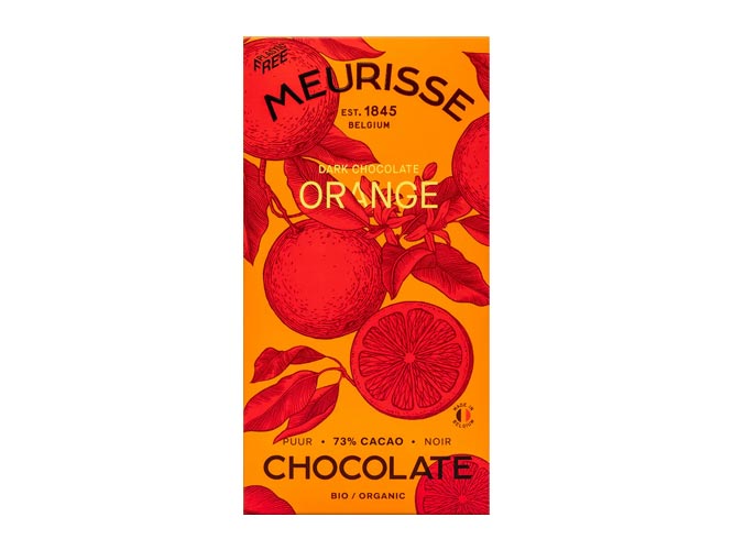 Chocolat noir 73% Orange Meurisse