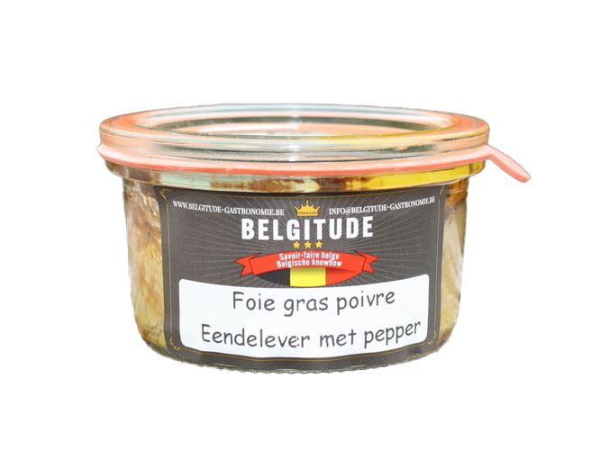 Foie gras poivre Belgitude